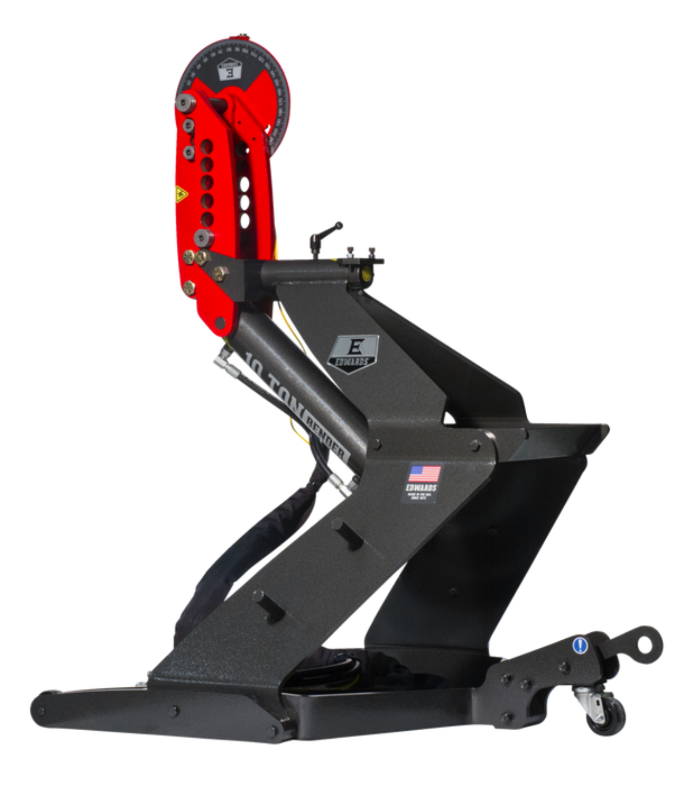 EDWARDS 10 Ton Bender & Portable Power Unit -  HAT1010